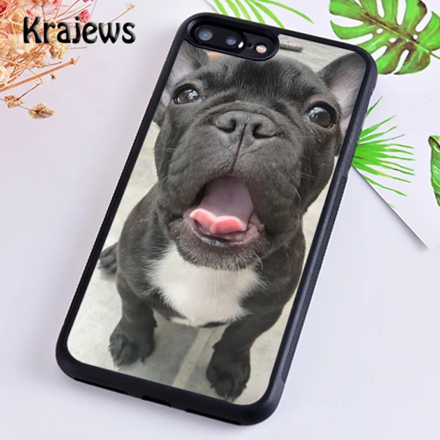 Stylish Black French Bulldog Dog Phone Case Cover