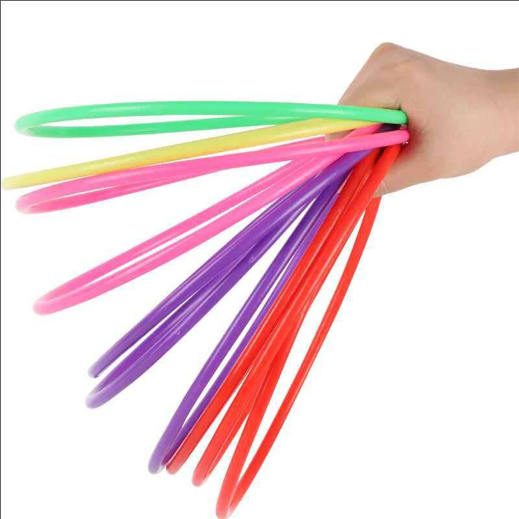 New Children&rsquo;s Fun Ring Throwing Game Outdoor Throwing Plastic Circle Parent-child Interactive Competition Kids Sense Training