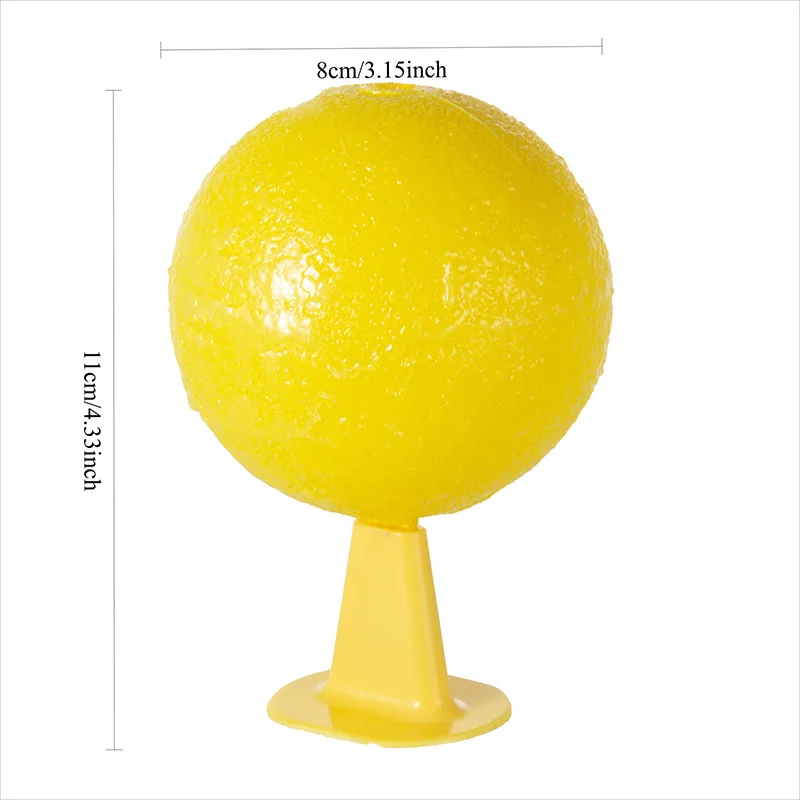 כדור דבק לפירות ומזיקים עם תאורת USB, תופס יתושים ומזיקים לגינה, פרדס, מזיקים ודבורים