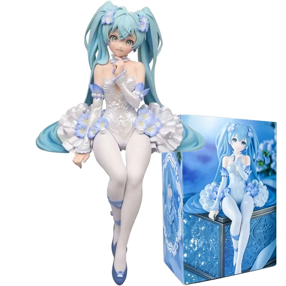 Hatsune Miku Kawaii Anime Figurine - Collectible Desktop & Cake Decoration Gift
