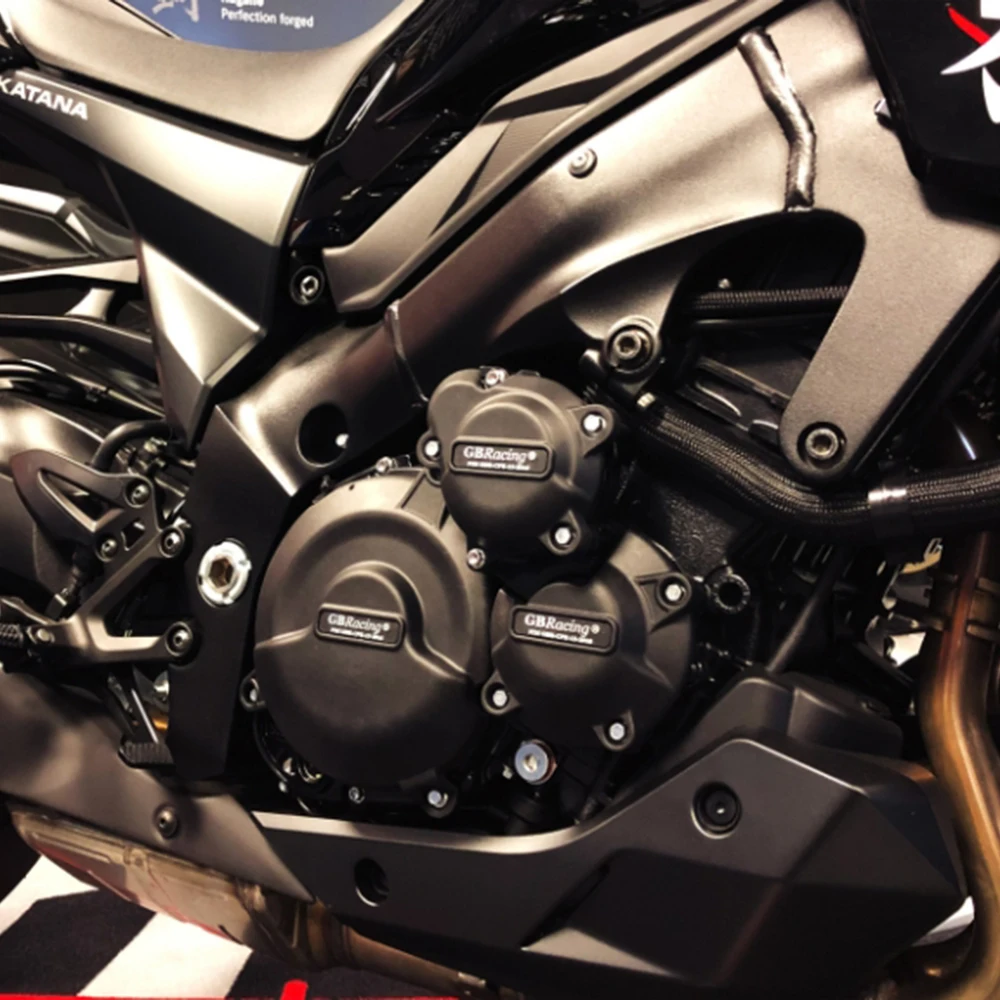 Motorcycle Engine Cover Engine Cover Protector GSX-S 1000 Motorcycles Engine Cover Protectors For Suzuki GSXS1000 F KATANA GSXS950 2015-GB Racing Protection Set Case