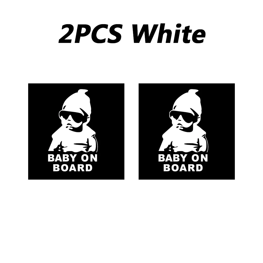 2pcs white