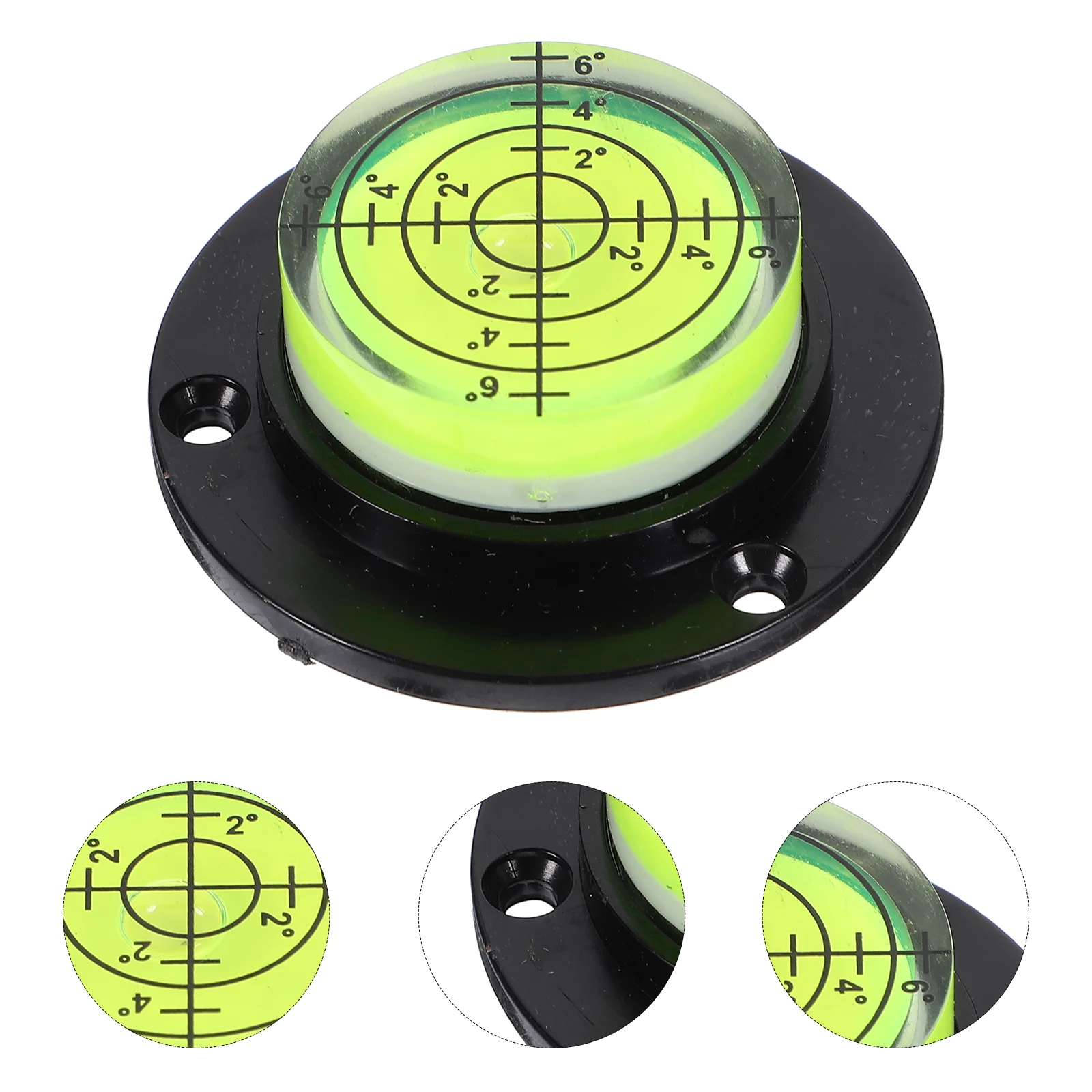 

2 Pcs Tools Universal Spirit Level Leveler Crane Bubble Scope Mini Plastic Small