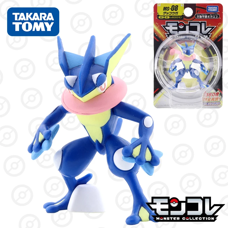 

Takara Tomy Tomica Pokemon Pocket Monsters Moncolle MS-08 Greninja Mini Resin Anime Figure Kids Xmas Gift Toys for Boys