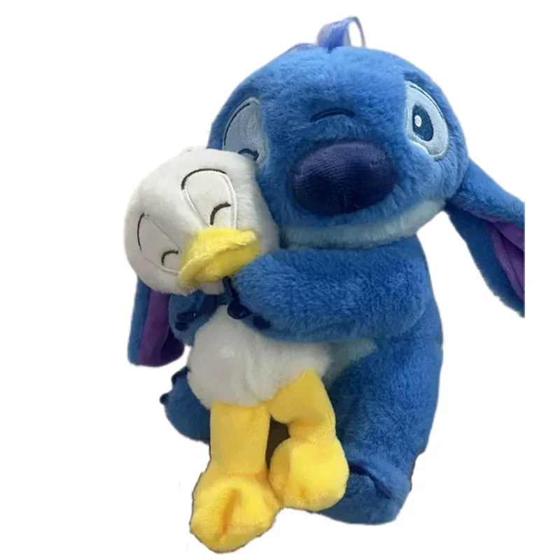 20cm Disney Plush Doll Stitch Lilo Doll Cute Duck Stitch Plush Stuffed Toy Christmas Children's Birthday Gift Kawaii Toys