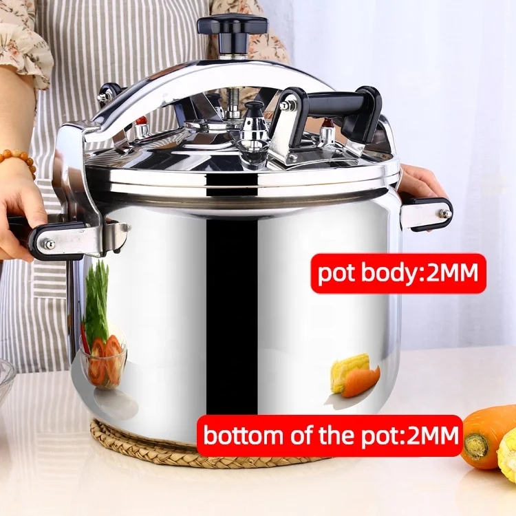 Good Quality SUS304 Stainless Steel Pressure Cooker Pressure Cooker 30L 40L Cookware Manufacturer Pressure Cooker 3