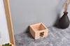 Wooden Storage Box Paulownia Wood With Lid Multifunction Square Hinged Craft Boxes For Jewelry Storage Decoration Craft 2