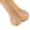 8 Inch Cowhide Bone Non-Toxic Creative Leather Chew Bone Anti-bite Puppy Teething Toys Indestructible for Small Medium Large Dog 5