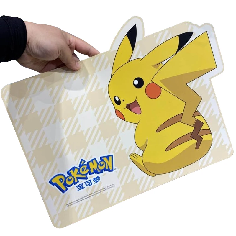 Pokémon pikachu Plató placemats számára Plató Birkózószőnyeg Szigetelés Dutyi placemats Megmunkalás Gúnyrajz Plató mats haza dekorációs Ujjbegy Poháralátét