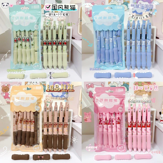 60pcs kawaii ballpoint pen metal stylus touch pens for school office  writing supplies fashion girls gift cute korean stationery - AliExpress