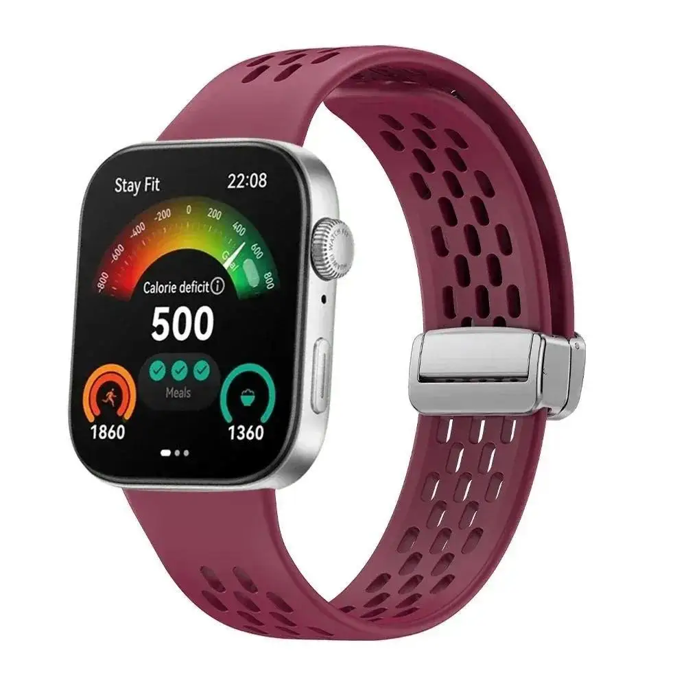 Sport Strap Soft Silicone Band with Magnetic Buckle