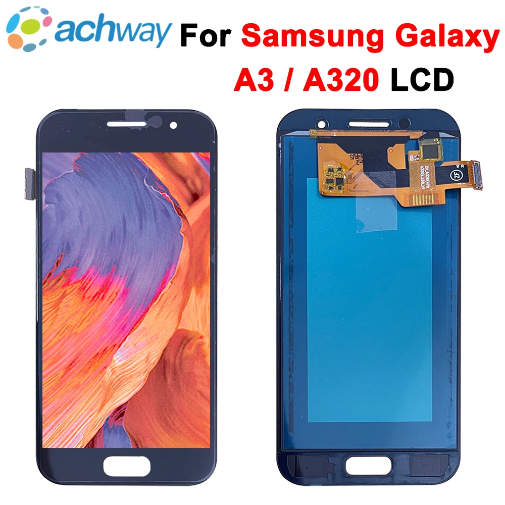

A320F Display For SAMSUNG A3 2017 Display A320 LCD Touch Screen Digitizer 4.7" FHD For Samsung A320 LCD Replacement