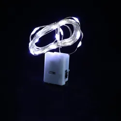 LED Fairy Lights String for Festive and Home Decor (White)