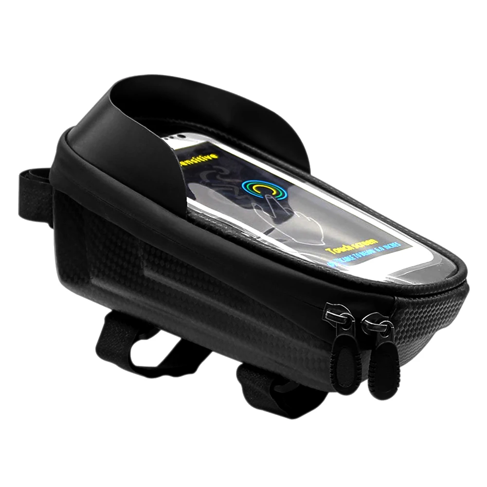 Waterproof Bike Phone Pouch with Touch Screen and Large Capacity