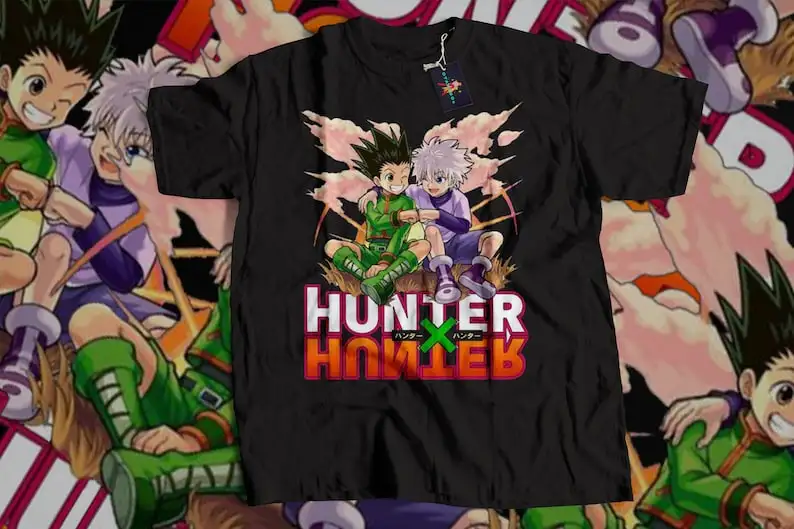 

Рубашка Hunter Anime, рубашка Hunter манга, унисекс