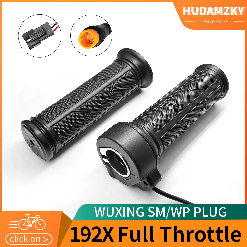 Electric Bicycle Right Handle Throttle Waterproof/SM Connector For E Bikes Electric Scooter electric bike throttle,electric bike parts,electric scooter parts