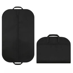 Dustproof Coat Cover with Zipper and Handle - Travel Clothing Storage Solution (1PC)