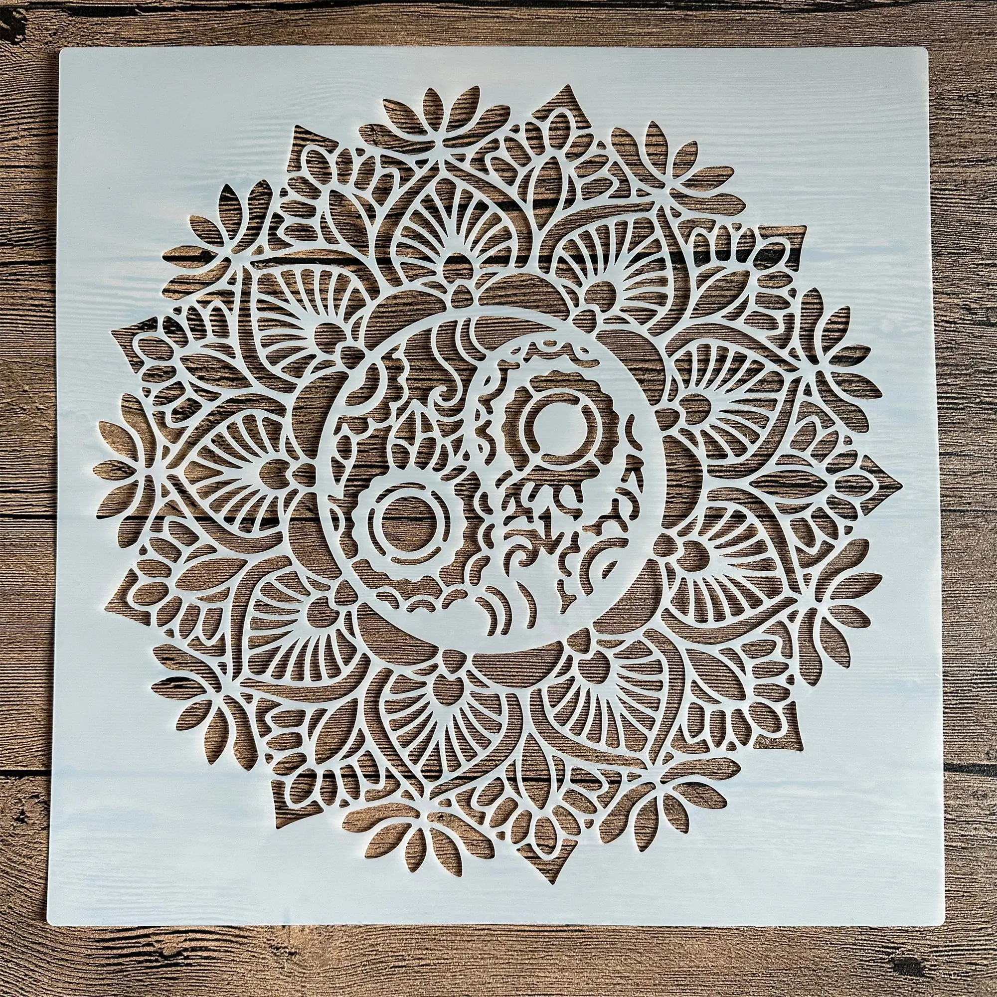 

30 * 30cm size diy mold for painting stencils stamped photo album embossed paper card on wood, fabric,wall the Great ultimate
