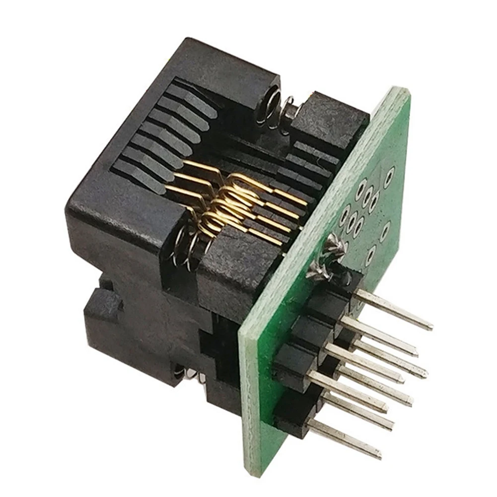 B69C 1Pcs SOP8 To DIP8 SOP8 Turn DIP8 SOIC8 To DIP8 IC 소켓 프로그래머 어댑터 소켓 150Mil