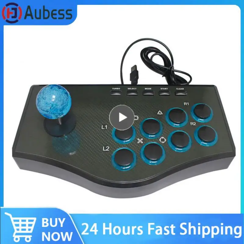 Arcade Fight Stick Street Fighting Joystick Controller Gamepad Per Ps3 / Pc / Android, Usb Pc Street Fighter Arcade Game