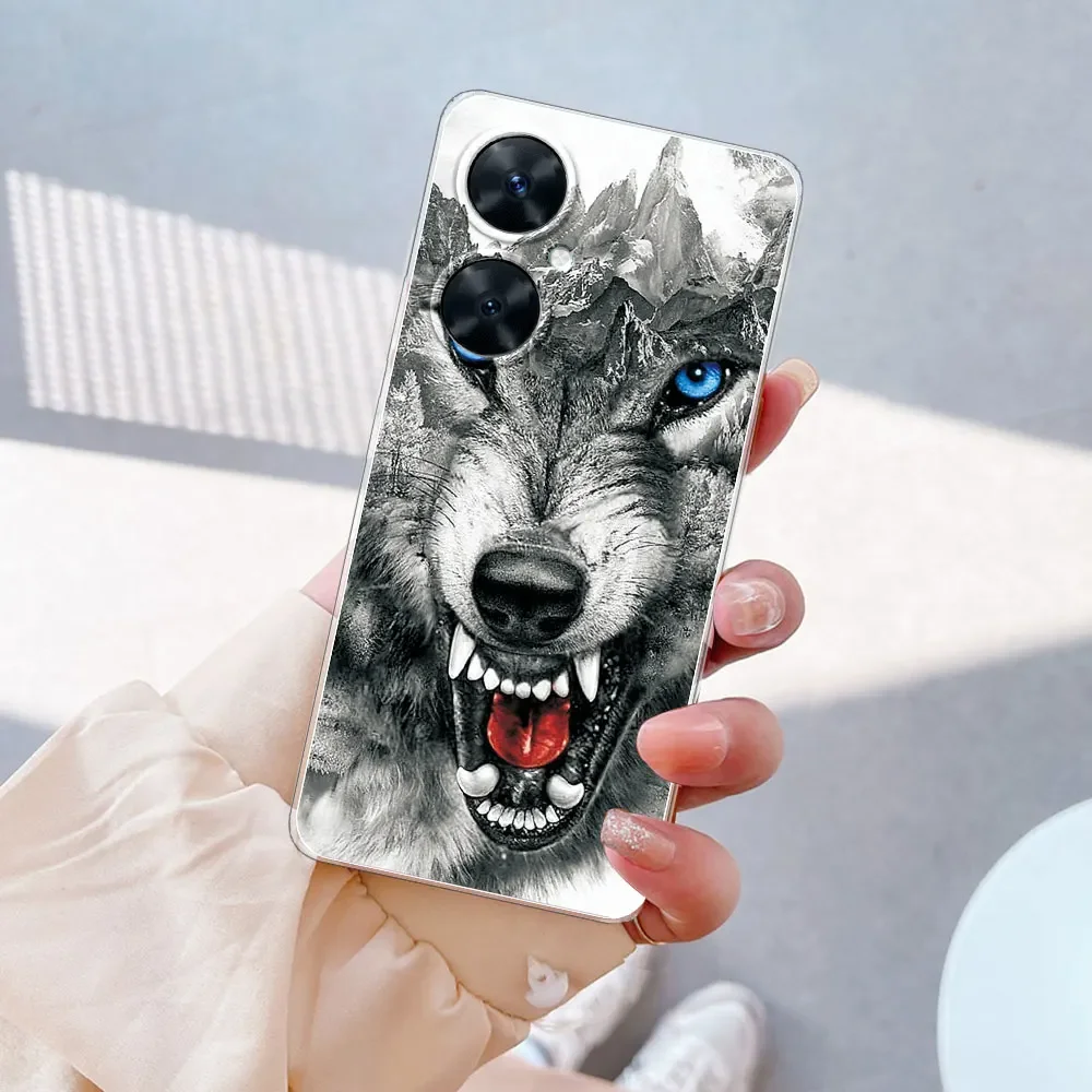 Transparent Silicone Phone Case with Bumper Protection