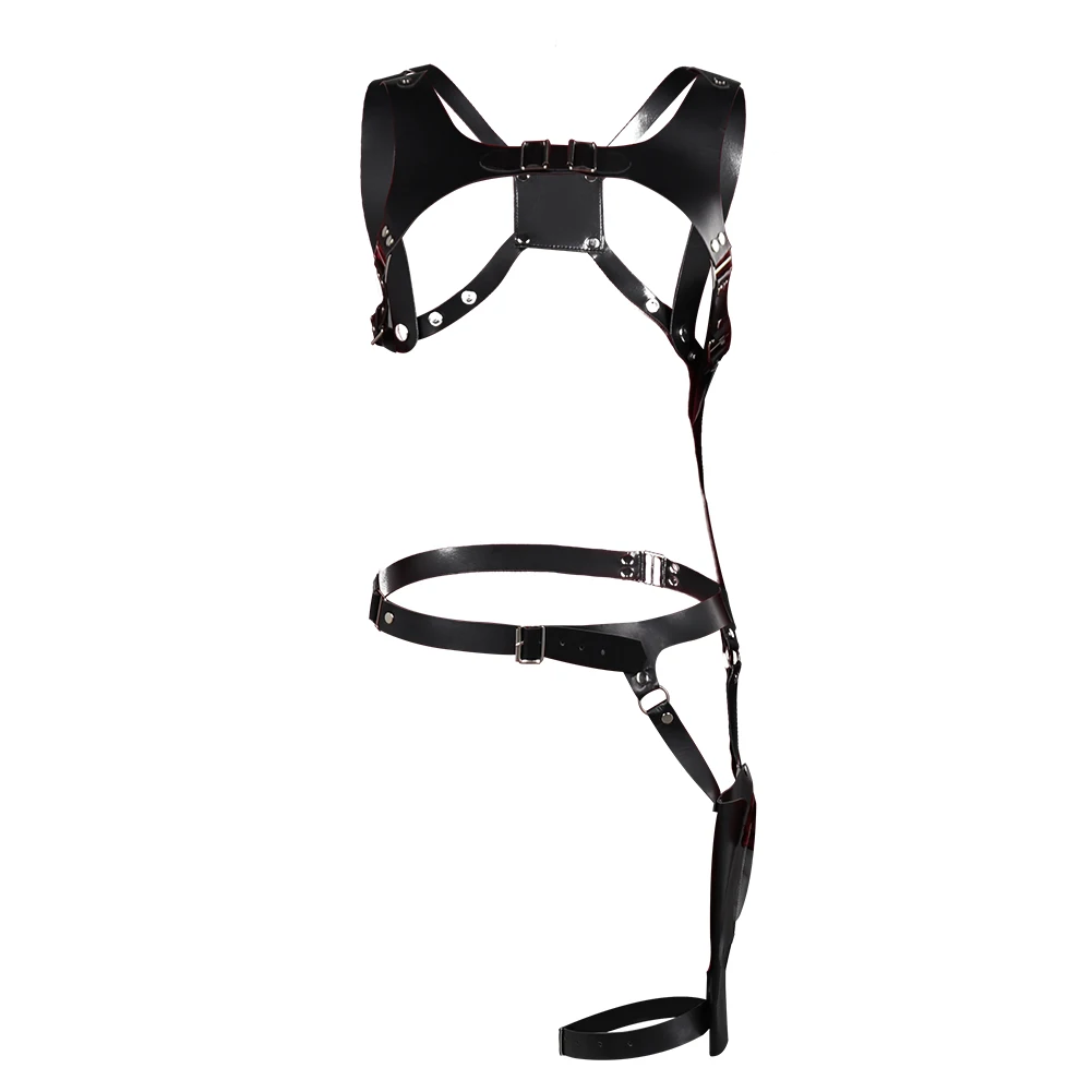 thumbnail image 1 of Cinturón de juego Evil 4 Wong para niñas, conjunto de cinturón para cosplay, accesorios para disfraces de Halloween, carnaval y fiestas, 1 of 4
