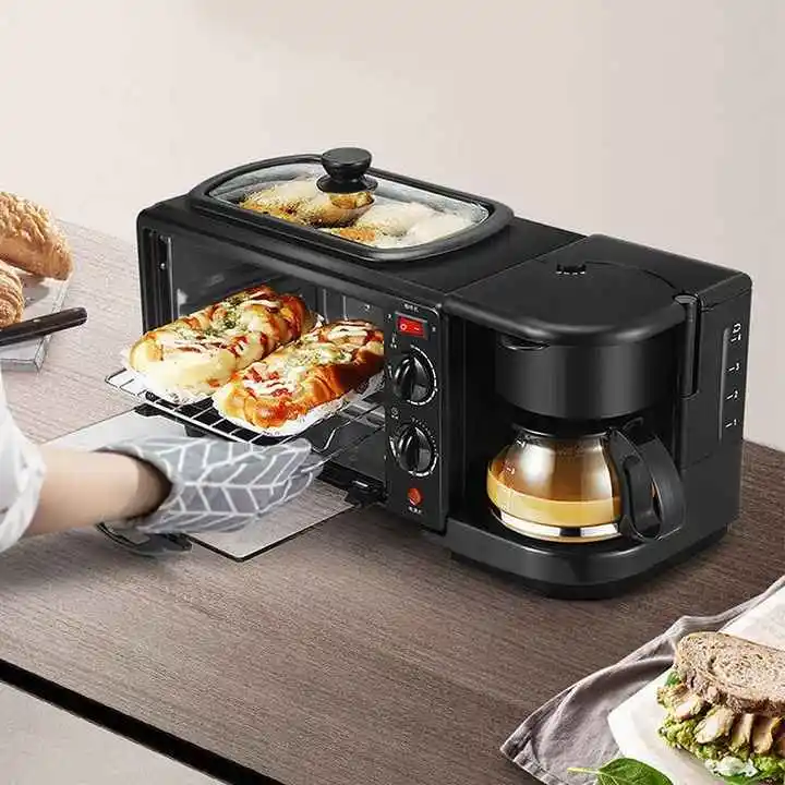 Group Household Appliances Kitchen Toaster Coffee Maker Microwave Food  Processor Stock Photo by ©MaR1Art1 247061936