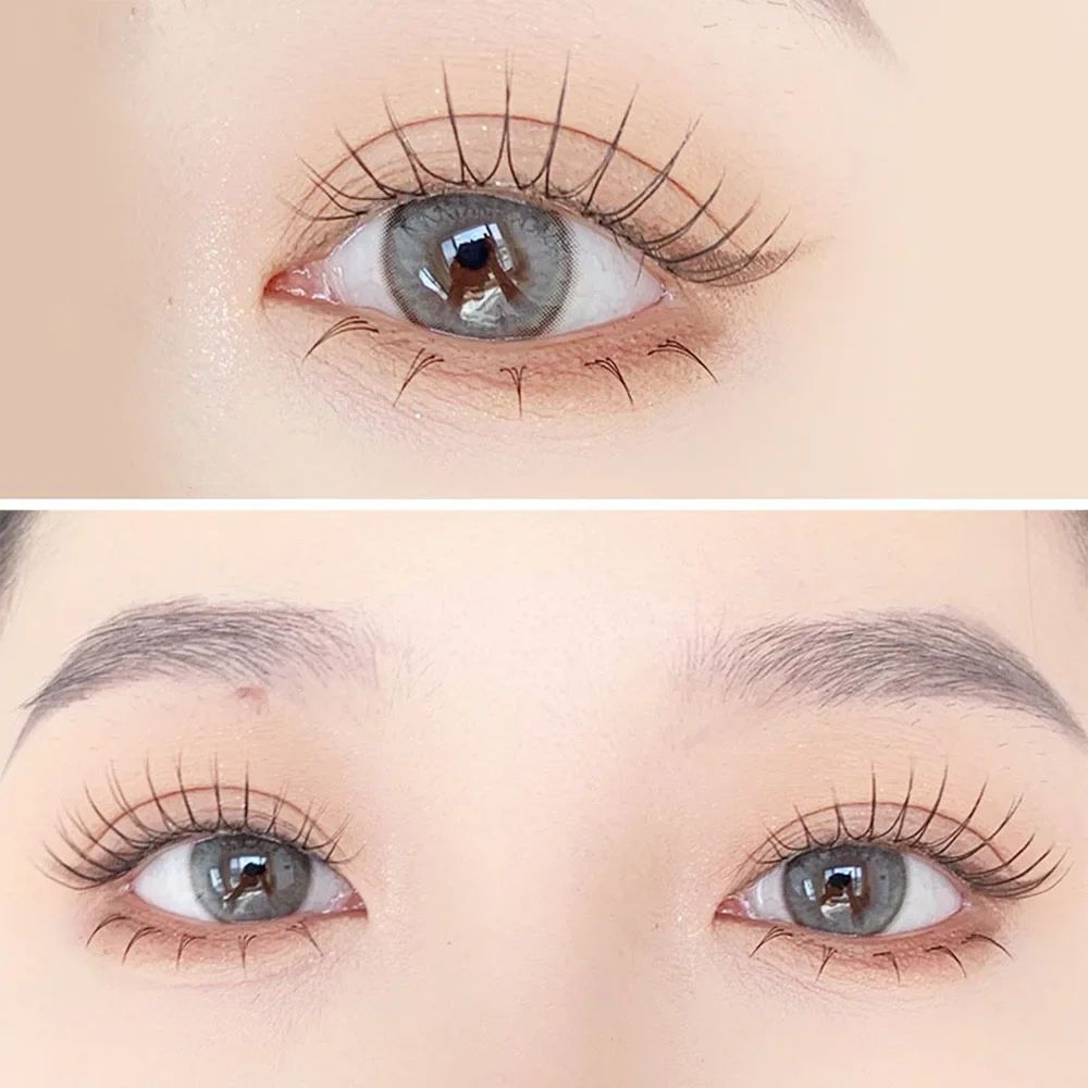 5 Pairs Fairy U-shaped False Eyelashes Reusable Lash Extension False Eyelashes Natural Wispy Enlarge Eyes Korean Eye Makeup