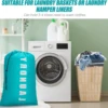 2 Pack XL Laundry Bag, Machine Washable Dirty Clothes Organizer, Large Enough to Hold 4 Loads of Laundry, 24" x 36" 5
