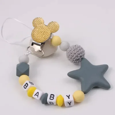 custom pacifier clip