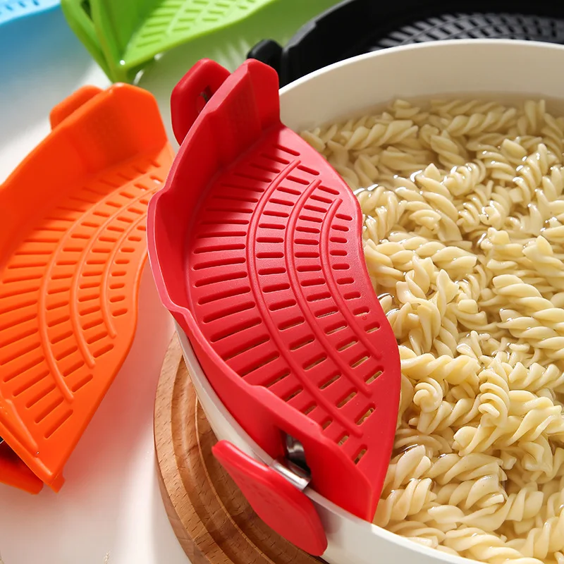 Silicone Water Retaining Noodles  Noodle Vegetable Strainer Tool