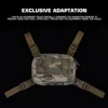 Molle Pouch Phone Folding Navigation Board Organizer Double Zipper Outdoor Hunting Airsoft Dustproof Mobile Phone Protective Bag 5
