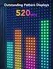 Smart LED Curtain Lights, Color Changing Wall Lights, Dynamic DIY Curtain String Lights for Bedroom Living Room Halloween Decor 3