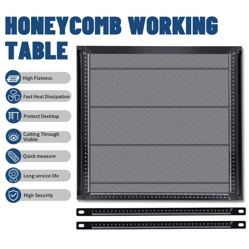 Honeycomb  Bed Large Aluminum Honeycomb Working Table Honeycomb Board Desktop for Laser Engraver Cutting Machine P9JB