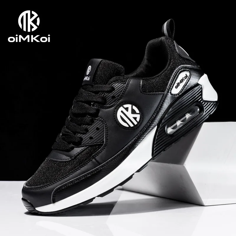 OIMKOI New Men's Sneakers Shoes Soft and Comfortable Breathable Mesh Men's Running Shoes