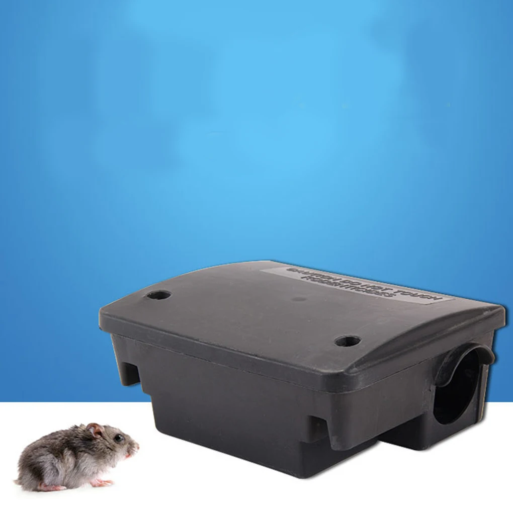 Home Outdoor Indoor Mouse Trap Rodent Bait Block Station Box Case