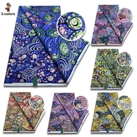 Soft Latest African Grand Golden Wax Fabric High Quality Women Pagne Flash Gold Print Batik Ankara Glitter Golden Wax Tissus