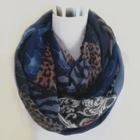 Fashion Design Sexy Leopard Dot Shawl infinity Scarf High Quality Neckerchief Autumn Winter Foulards Muslim Hijab Sjaal 1