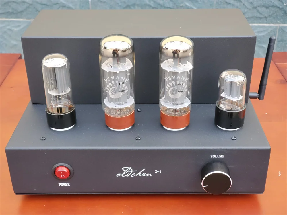 Oldchen El34 Vacuum Tube Amplifier Class A Hifi Sound Amplifier High Power 10w Home Theater Bluetooth 5.0 High End Home Amp 