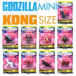 Godzilla Vs Kong Gojira New Empire 2024 Mini-size Skar King Shimo Doll Figures Model Boys Kids Birthday Gifts Collectible
