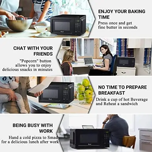 Microwave Oven Daewoo Kor-661bw (700 W; 20 L; Microwave Distribution  System; 10 Power Levels) - Microwave Ovens - AliExpress
