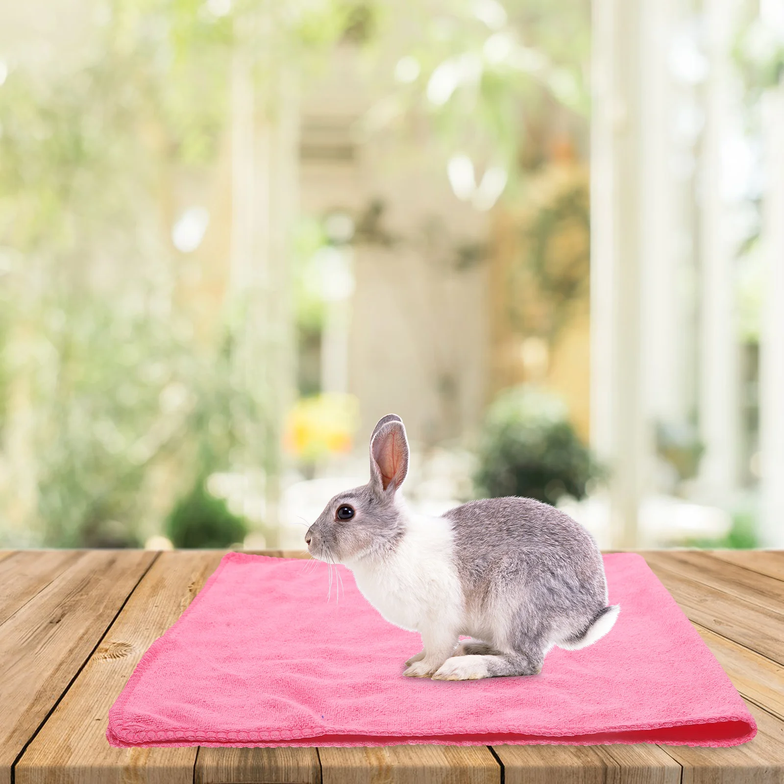 

5pcs Washable Blankets for Guinea Pig Small Animal Pee Pad Pet Blanket Reusable Sleep Bedding Mat