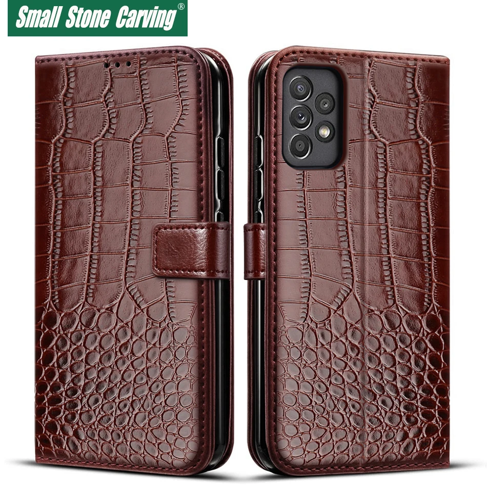 For Samsung Galaxy A73 5G Case with Leather Wallet Flip Cover