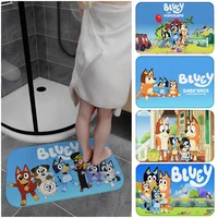 Cartoon B-Blueys Bathroom Mat Kids Room Bedroom Decoration Balcony Anti-Slip Doormat Living Room Welcome Rug 1
