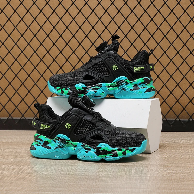 

2023 Spring Summer Children Shoes Girls Boys Fashion Sneakers Comfortable Kids Sports Shoes Breathable Casual Mesh Shoes