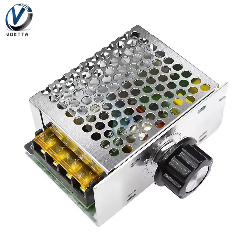 4000W 220V AC SCR 모터 속도 컨트롤러 모듈 전자 히터 LED 조명용 ..