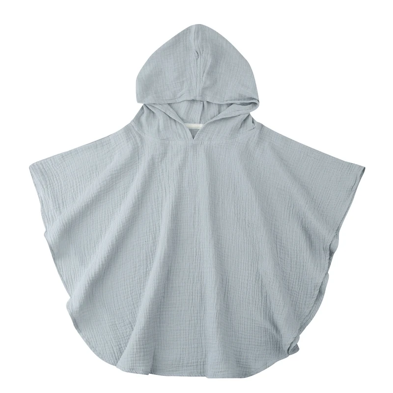 Soft Cotton Baby Bath Towel Kids Hooded Towel for Newborn to 1 2 3 Years Old Infant Robe Skin-Friendly Children Bathrobe 74*68cm