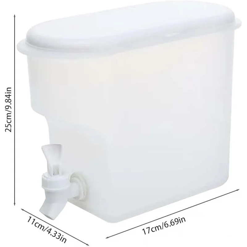 Faucet Drink Dispenser Refrigerator Large Capacity Kettle with Lid Cold Kettle Milk Lemonade Dispe beverage dispenser