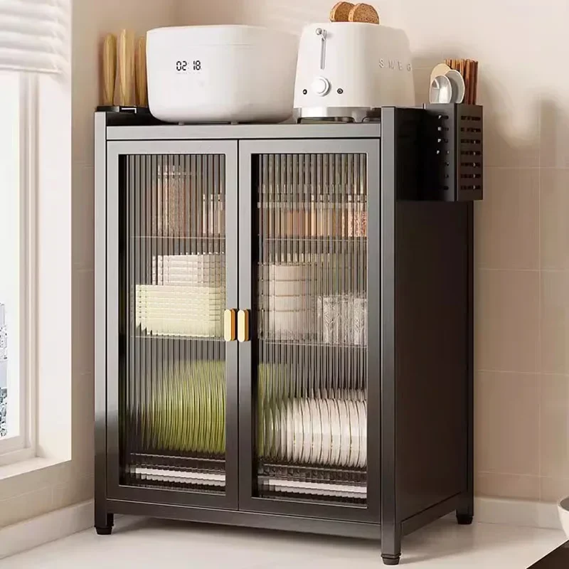 Acrylic Doors Decorated Sideboard Italian Luxury Nordic Shelves Cabinet Showcase Display Muebles De Cocina Bedroom Furniture