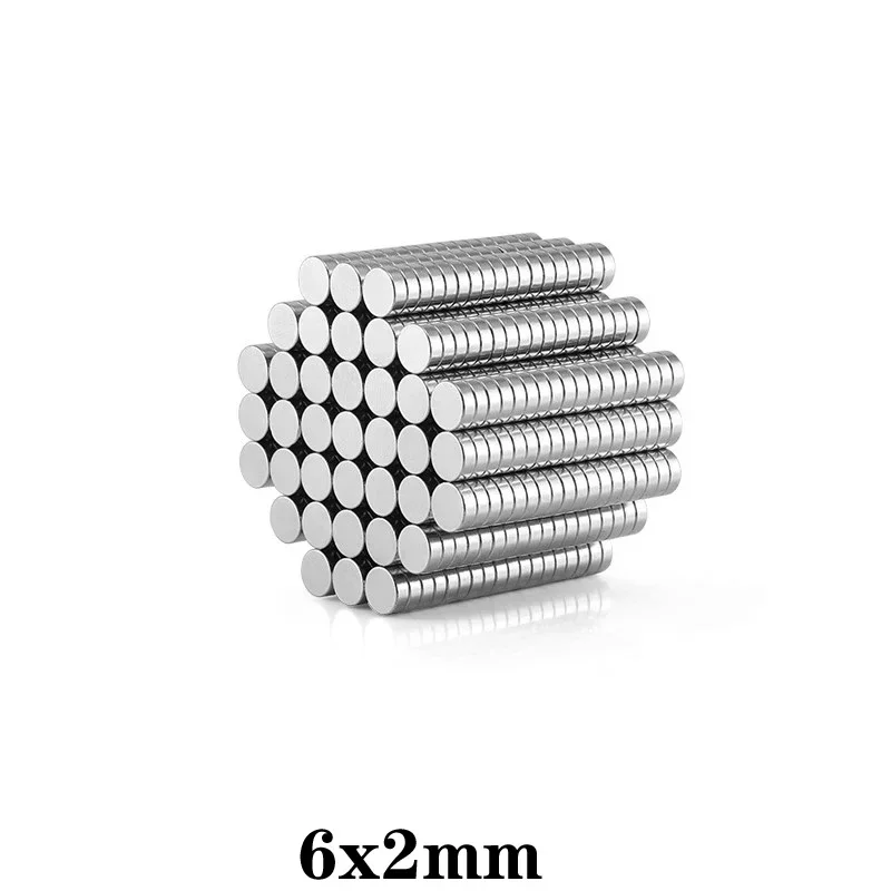 Mini Circular Neodymium Magnets 6x2mm 7mmx2mm 8x2mm 9*2 10x*2 5x2